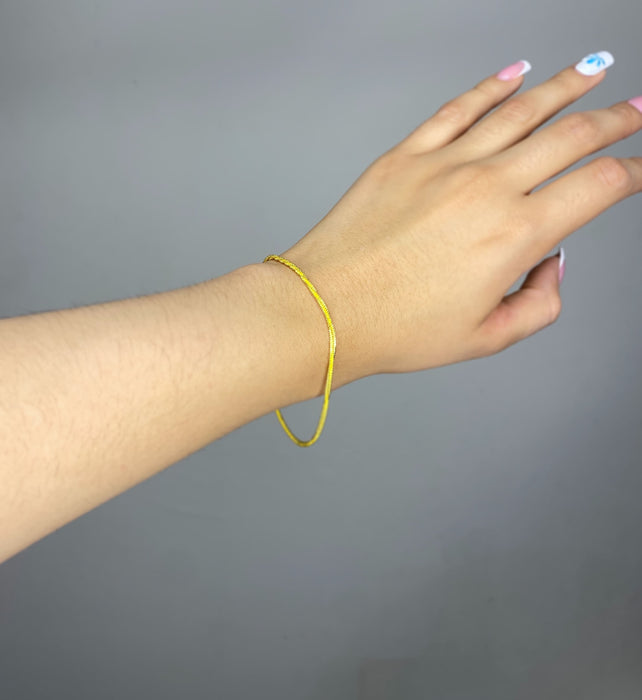 Minimalist Gold Chain Bracelet