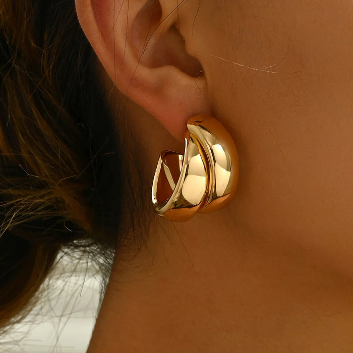 Dual Drop Earrings