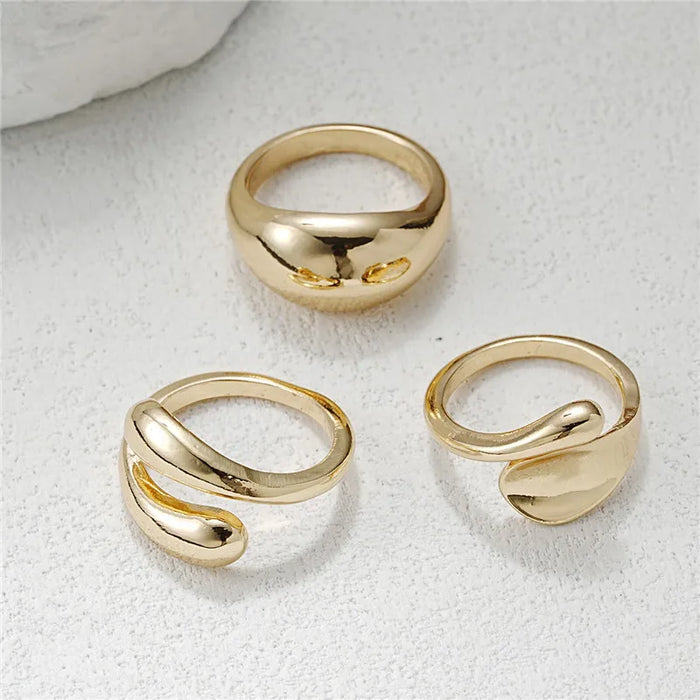 3 piece Signature Rings
