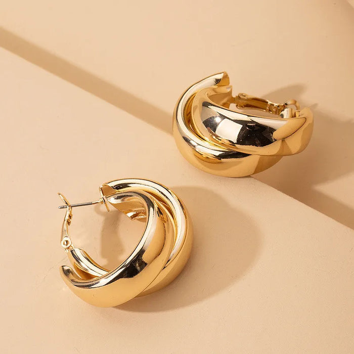 Dual Drop Earrings
