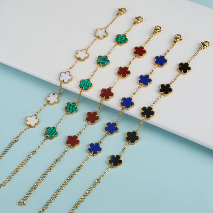 Clover Charm Bracelet