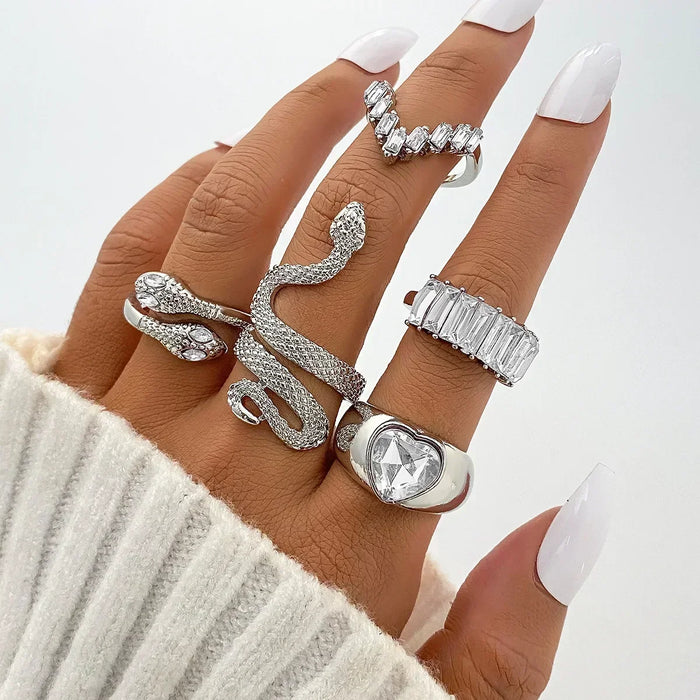 Gothic Theme Ring Set