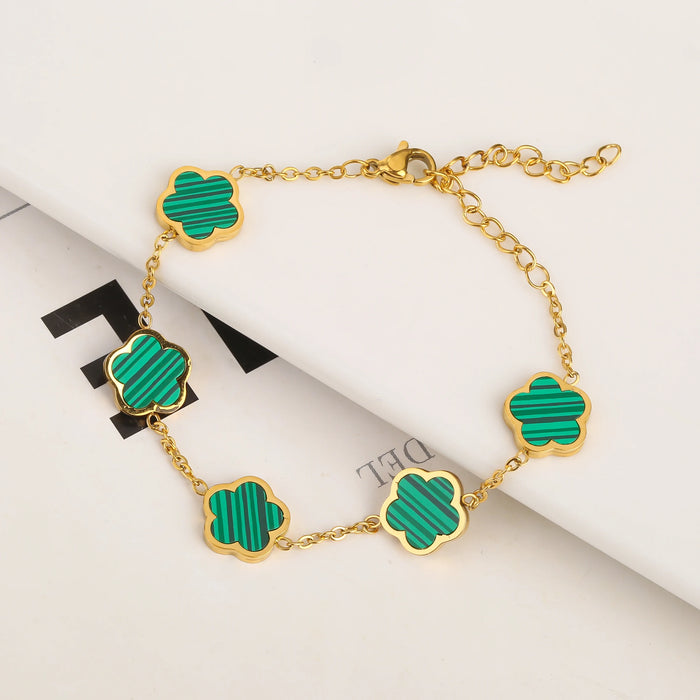 Clover Charm Bracelet