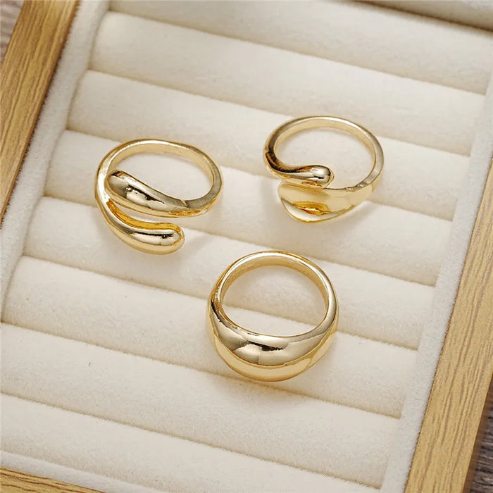 3 piece Signature Rings