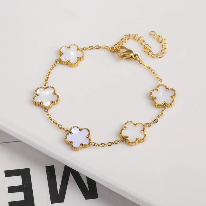 Clover Charm Bracelet