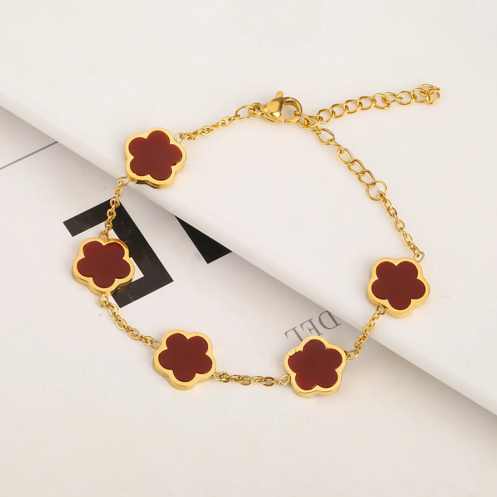 Clover Charm Bracelet