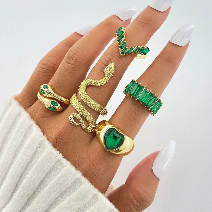 Gothic Theme Ring Set