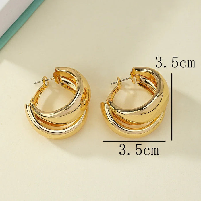 Dual Drop Earrings